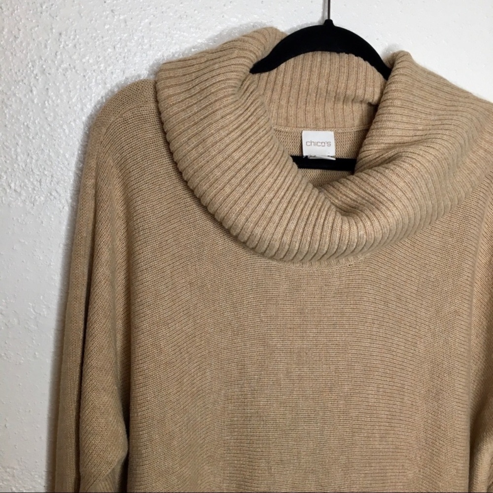 Chico's Hayden Sharkbite-Hem Pullover XL - Picture 5 of 7